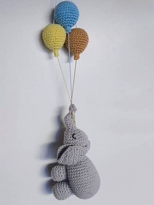 baby elephant crochet pattern