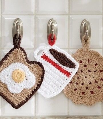 15 Crochet Pot Holder Free Patterns
