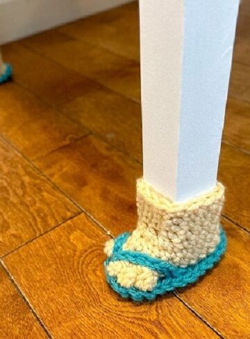 10 Crochet Table and Chair Socks Free Patterns