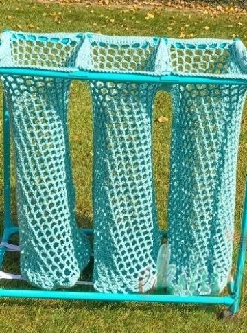 13 Crochet Laundry Bag Free Patterns
