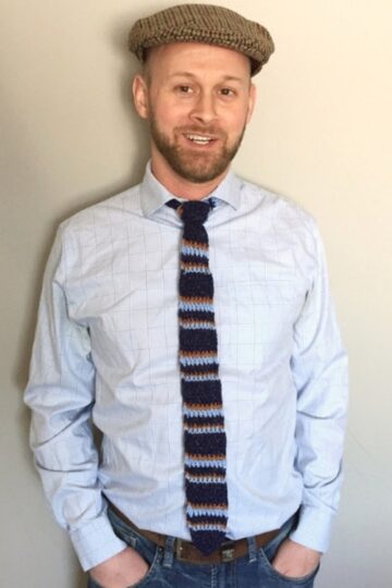 13 Men Necktie Free Crochet Patterns