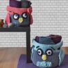 24 Crochet Animal Baskets Free Patterns