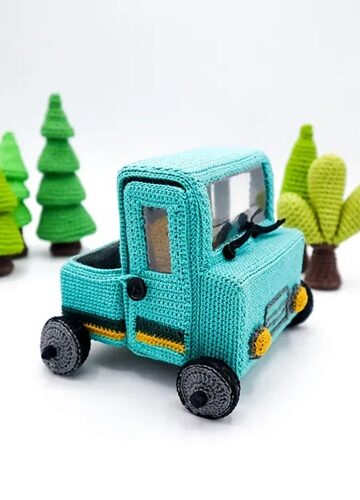 19 Crochet Vehicles Free Patterns