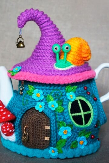 20 Crochet Teapot Cover Free Patterns