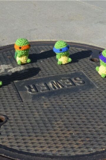 12 Crochet Ninja Turtles Free Patterns