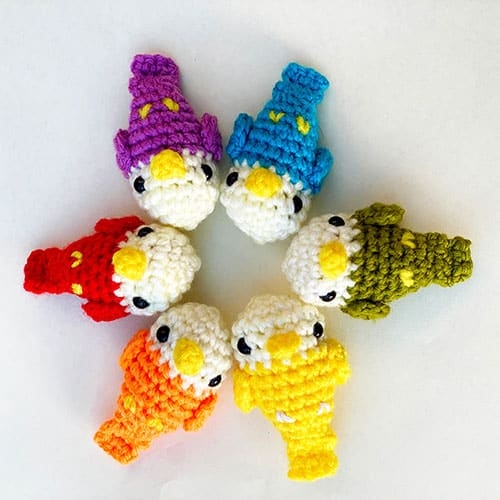 Colorful Mini Birds