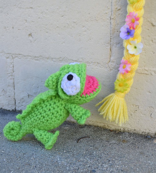 Chameleon Pascal Amigurumi