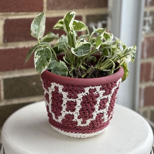 Geometric Mosaic Pot Cozy