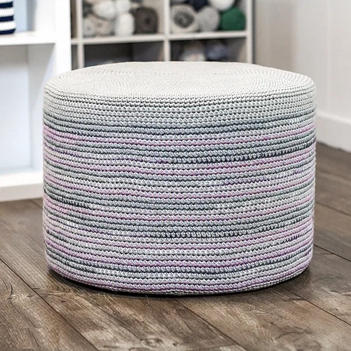 DIY Floor Pouf