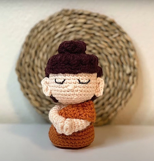 Crochet Monk Amigurumi