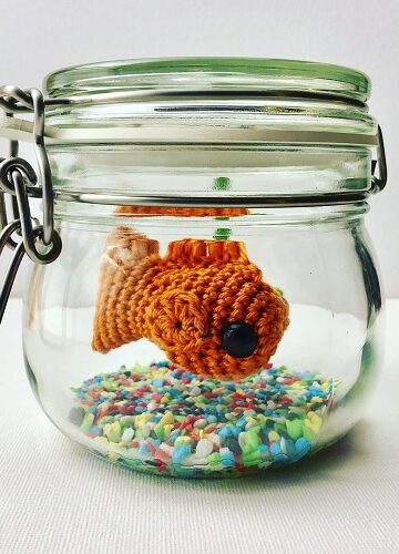 7 Crochet Bottle Aquarium Free Patterns