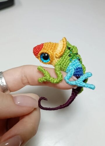 10 Crochet Chameleon Free Patterns