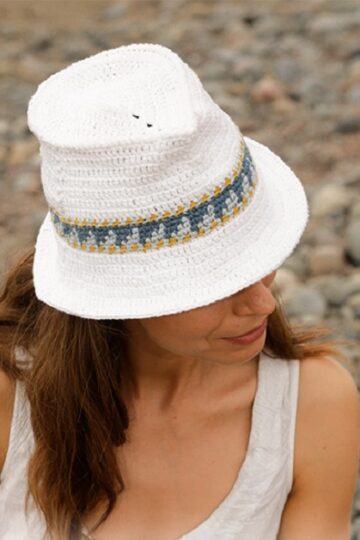9 Crochet Fedora Hat Free Patterns