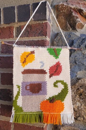 13 Crochet Kitchen Wall Hanging Decor Free Patterns