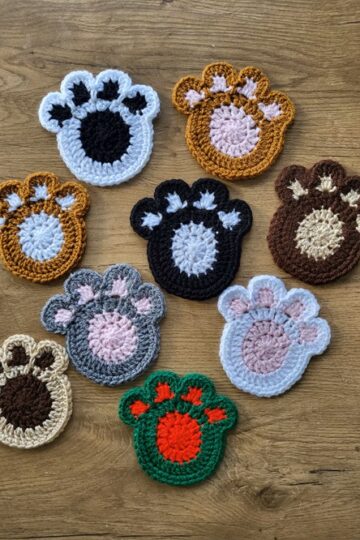 18 Crochet Animal Coasters Free Patterns