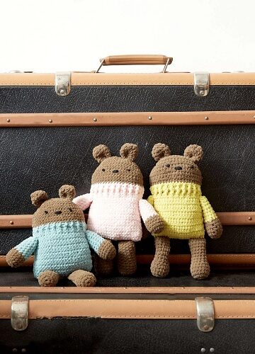 18 Crochet Teddies Free Patterns