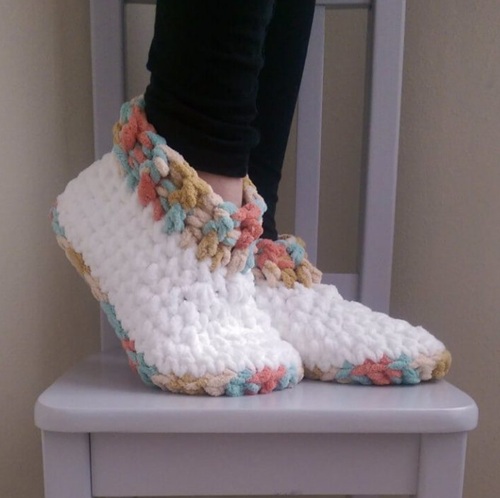 Plush Booties