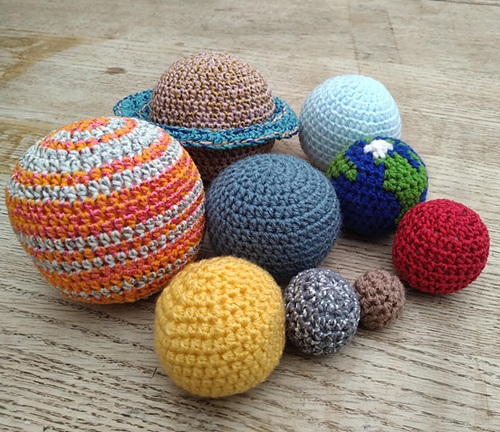 Crochet Planet Saturn