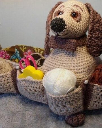 15 Crochet Caddy Free Patterns
