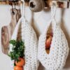 12 Crochet Vegetable And Fruit Organizer Free Patterns